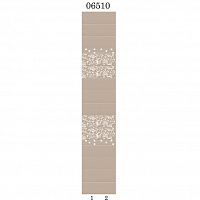 Стеновая панель ПВХ Panda 06510 Эдем фон 2700х250х8 мм комплект 2 шт