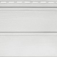 Сайдинг виниловый Альта-Профиль Альта-Брус Светло-серый 3000х250 мм