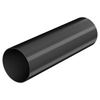 Труба водосточная ПВХ Технониколь Оптима Черная 80х1500 мм
