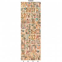 Стеновая панель ПВХ Panda 02850 Египет Картинки панно 2700х250х8 мм комплект 4 шт