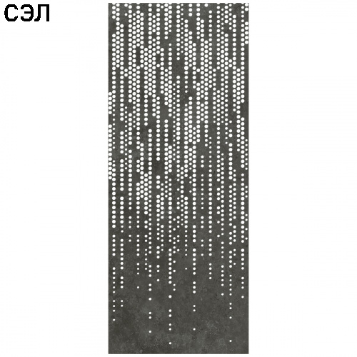 Фасадная панель фиброцементная Panda 05340-F Перфорация 1500х1200х8 мм