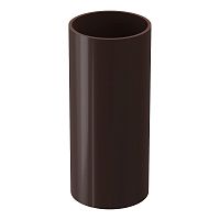 Труба водосточная ПВХ Docke Standard Темно-коричневая 80х1000 мм